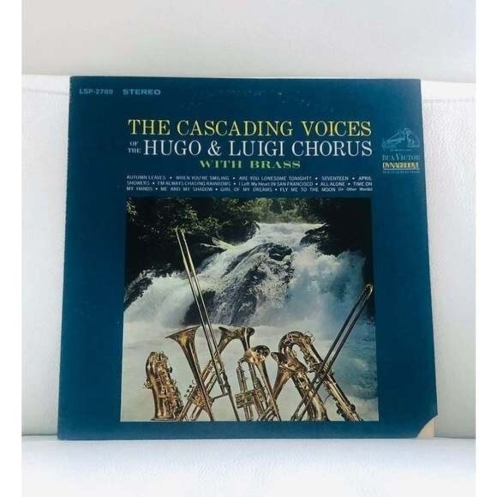 LP The Cascading Voices Of The Hugo & Luigi Chorus-With Brass Vinyl Record